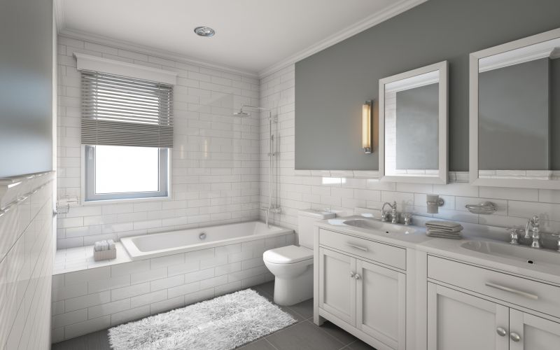 Bathroom with Accent Colors